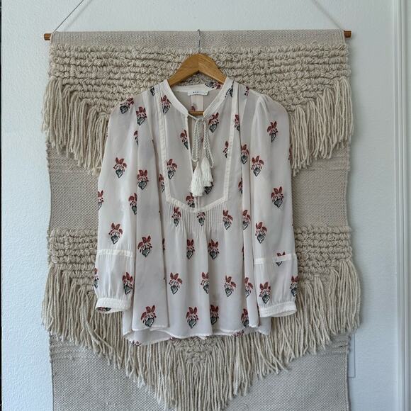 ALC Hari Silk Blouse - Picture 1 of 8